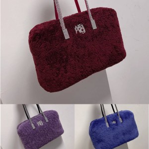 Alexander Wang lamb wool shoulder bag