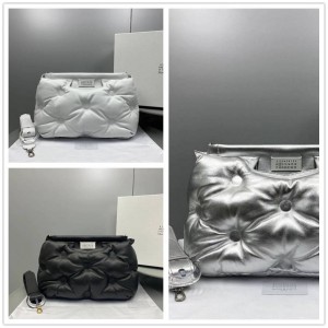 Maison Margiela sheepskin MM Glam Slam cloud bag