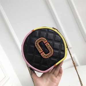 Marc Jacobs MJ color matching The Round Crossbody round bag