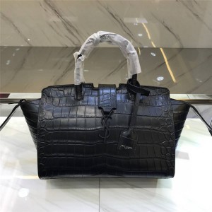 ysl Saint Laurent BABY CABAS crocodile handbag 436834/436832