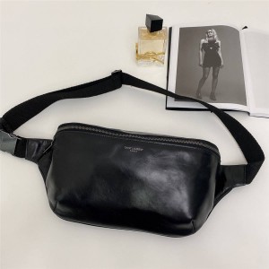ysl Saint Laurent CLASSIC BELT BAG oil wax leather waist bag chest bag 505671