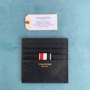 THOM BROWNE new men's multi-layer double-sided card holder