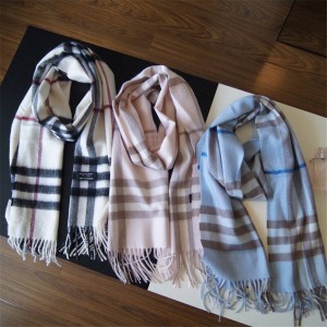 Burberry scarf new check pattern cashmere men and women shawl scarf