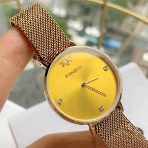 PINKO Lady's new EDURIS inlaid crystal quartz watch