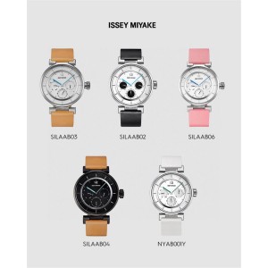 Issey Miyake's new W-MINI series multi-function quartz watch