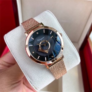 Ferragamo Minuetto series quartz watch rose gold