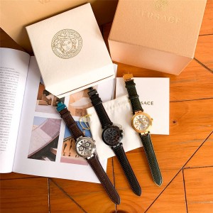 Versace VBR series multi-function six-hand chronograph quartz watch
