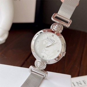 Versace Fashion Strap Ladies Quartz Watch