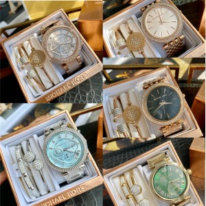 MK new ladies three-piece quartz watch