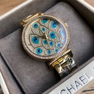 Michael Kors/MK official website new peacock tail design quartz watch