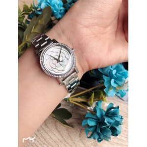 MICHAELKORS MK diamond-studded star dial quartz watch MK3892
