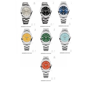 ROLEX men's consumption type perpetual series M124300 mechanical watch