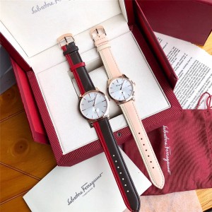 Ferragamo 3-Hand Chronograph Quartz Couple Watch