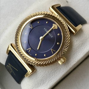 Versace official website ladies v-motif vintage logo quartz watch