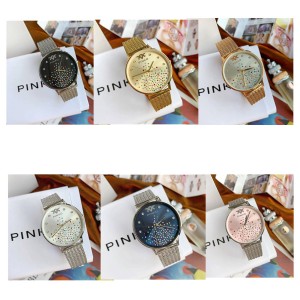 PINKO official website new Swarovski crystal quartz watch 34 mm