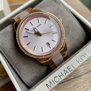 MK official website new diamond waterproof quartz watch 38mm