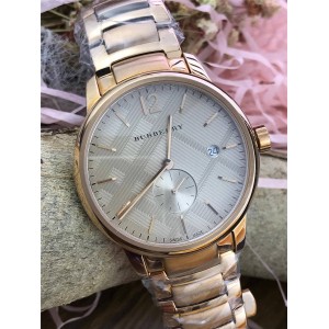 Burberry Quartz Couple Watch Rose Gold Watch BU10116 / BU10013