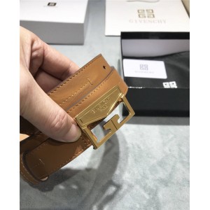 Givenchy official website new ladies leather MYSTIC belt 3.0CM