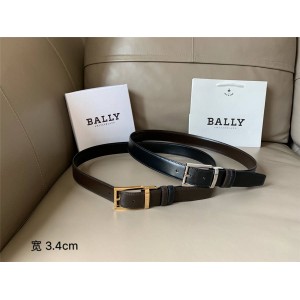 bally double-sided cowhide ASTOR 35MM formal business belt