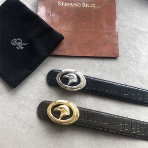 Stefano Ricci Eagle Head Oval Buckle 38mm Belt Belt