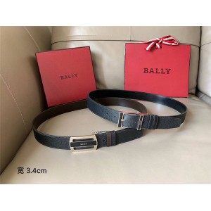 bally official website men's new cowhide fashion Seret dress belt