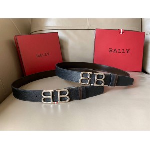 bally men's double-sided leather Britt fashion casual belt