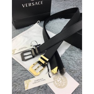 Versace official website men's leather collection 3.5CM belt