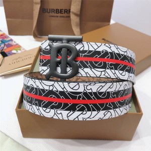 Burberry exclusive print logo TB 3.5CM leather belt