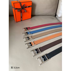 Hermes official website new men's Quentin 32 double-sided belt