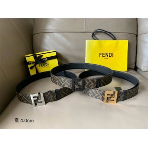 FENDI Men's Cuoio Romano Belt 7C0424/7C0432