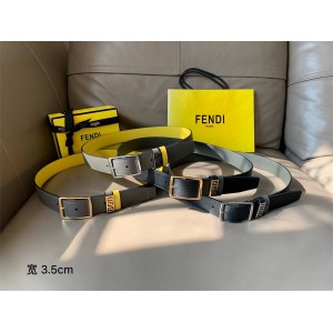 FENDI Men's Casual Pin Buckle Belt 7C0435