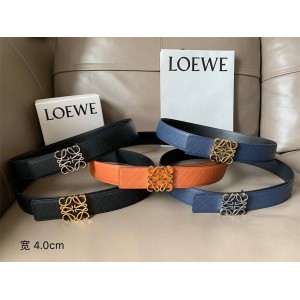 LOEWE Men's Anagram Reversible 4.0CM Belt