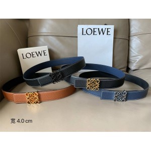 LOEWE Men's Reversible Anagram Belt 4.0CM