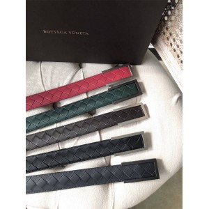 Bottega Veneta BV Men's Large Braided Calfskin Belt