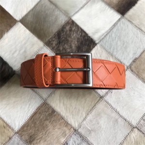 Bottega Veneta BV Intrecciato Large Braided Men's Belt