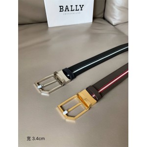 BALLY Men's Belt Tamal Double Sided Leather Belt