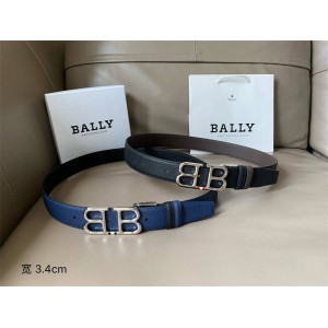 BALLY Men's Double B Buckle BRITT Belt