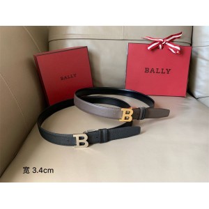 BALLY men's rotatable B buckle Buckle belt 6223991