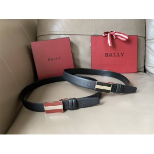 BALLY Men's BOGART Business Casual Double Buckle Belt