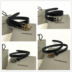 Balenciaga Couple's BB Letter Buckle Belt