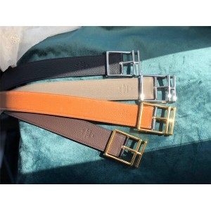 Hermes Men's New Togo Calfskin Nathan 38 Belt