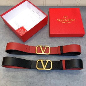 Valentino GARAVANI VLOGO Calfskin Women's Belt 4CM