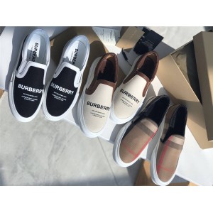 Burberry Classic One-Piece Slip-On Sneakers Casual Shoes