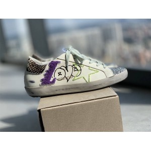 Golden Goose GGDB Women's Graffiti Super-Star Sneakers