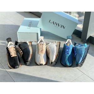 LANVIN men's shoes BUMPR sneakers retro running shoes