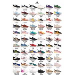 LANVIN men's and women's BUMPR sneakers retro running shoes