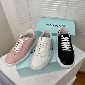 LANVIN Ladies Genuine Leather GLEN Sneakers Casual Shoes