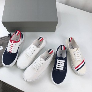 THOM BROWNE TB women's shoes new canvas shoes casual shoes