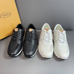 Tod's Men's Panel Leather Sneakers Jogging Shoes