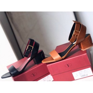 VALENTINO official website new women's leather high-heeled sandals